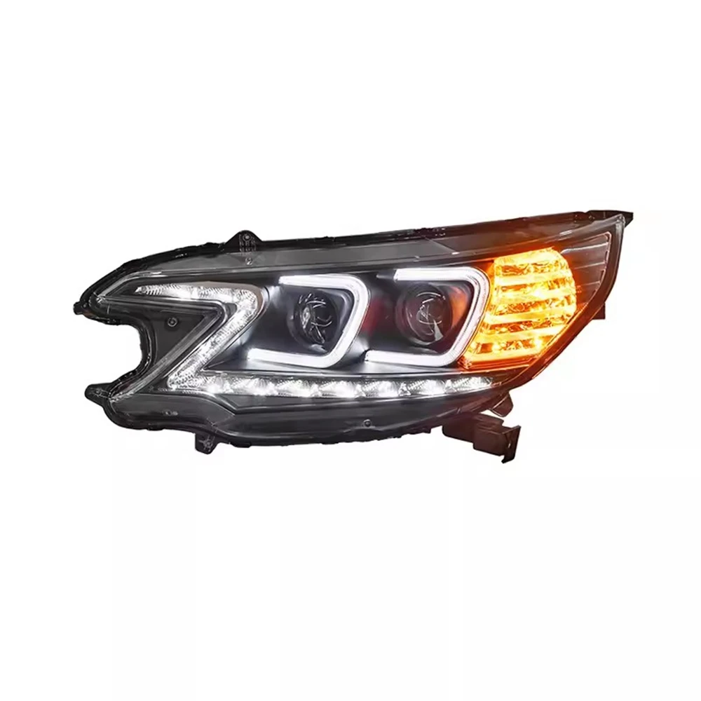 

LED Headlight Headlamp Assembly DRL For 12-14 Honda CRV Daytime Running Lamp 2pcs