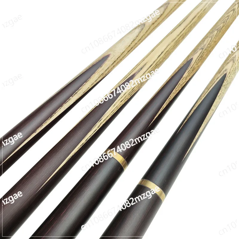 Double Section Member Rod Chinese Eight Ball Ash Wood Small Head Rod Black Eight Billiards Rod 10mm