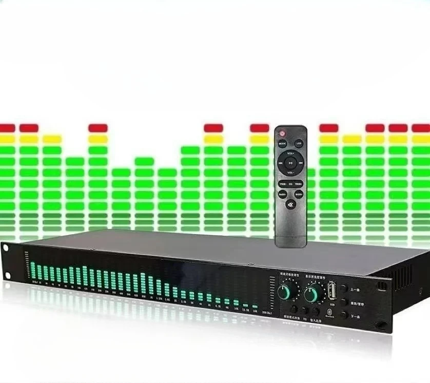 Creative desktop ornament equalizer processor 31 band spectrum display audio processing noise reduction atmosphere decoration