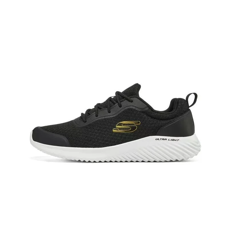 SKECHERS men's shoes are simple, lightweight, wear-resistant, low-top sports and leisure outdoor running shoes