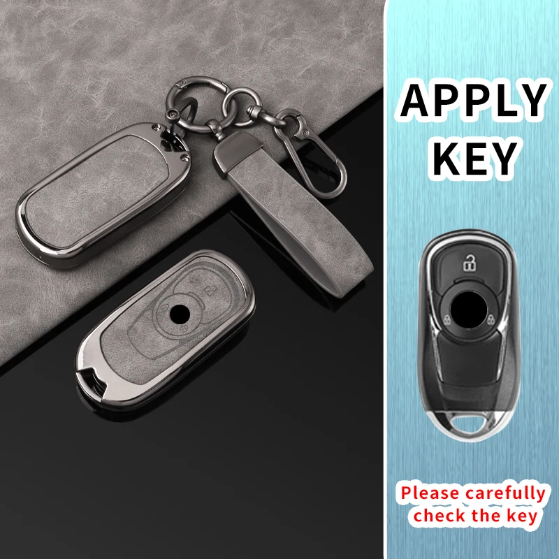 Leather Key Case for Buick Envision Verano Encore GS 20T 28T New Lacrosse Opel Astra K Keyless Fob