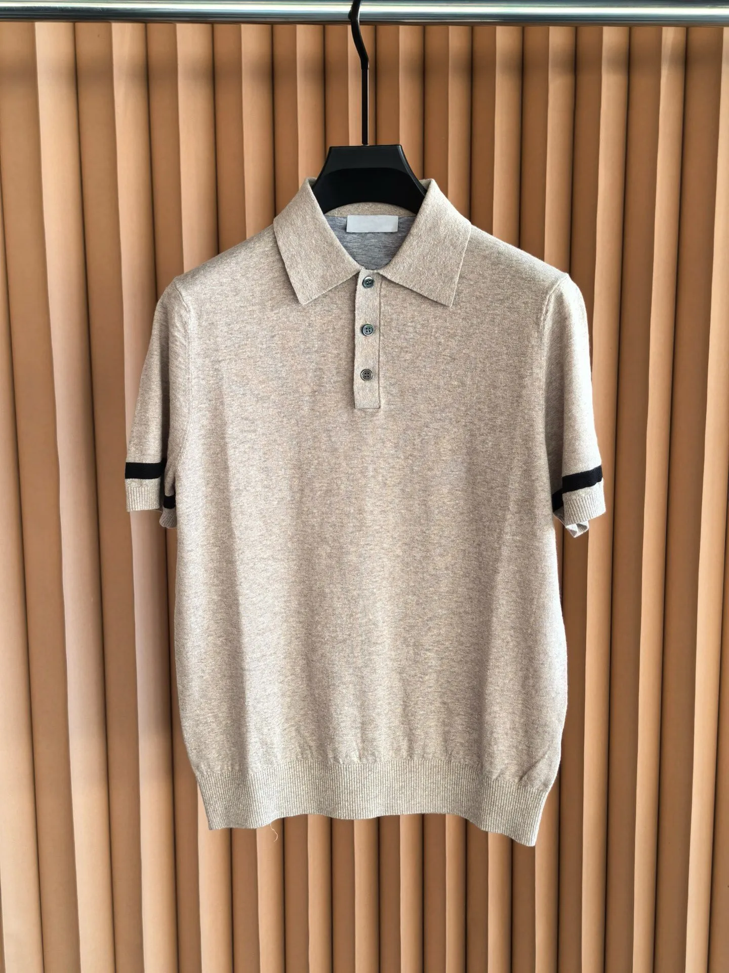 BC old money wind summer new wool top T-shirt men's casual short-sleeved polo shirt