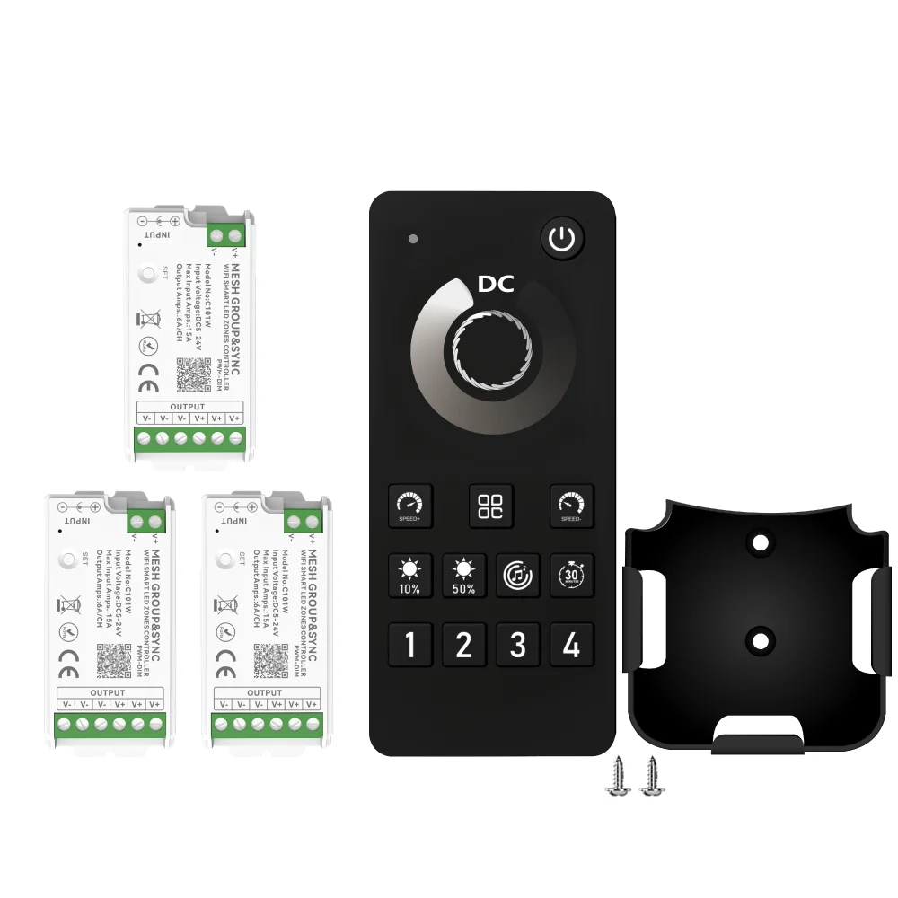 

Умный светодиодный контроллер Tuya MESH WiFi Zigbee Bluetooth Smart Alexa с голосовым диммером RGB DMX, синхронизация музыкального приложения, дистанционное управление