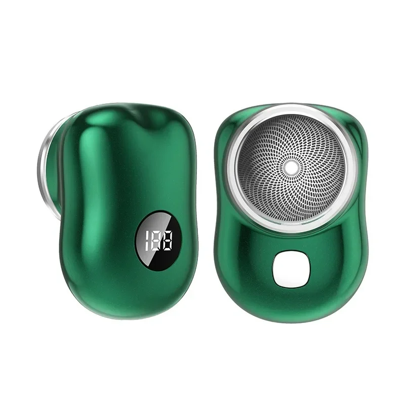 Alat cukur elektrik Mini untuk pria, mesin cukur portabel profesional, alat Dandan ukuran perjalanan Ringkas