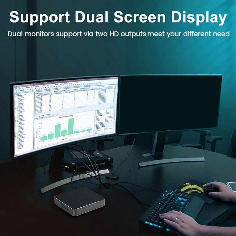 Imagem -05 - Mini Computador Desktop com Wi-fi de Banda Dupla Intel N5105 Uhd Graphics Windows 10pro Ddr4 8g e 256g