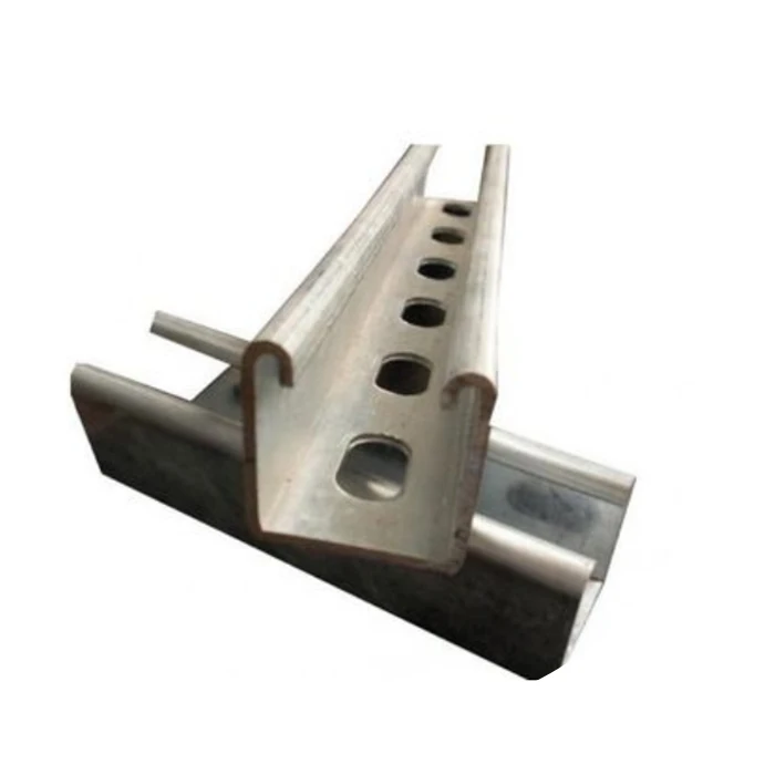 Placing Installing and Fixing Solar Panels Channel U C Solar Ground Solar Rail Mount Galvanized Steel Photovoltaic Bracket