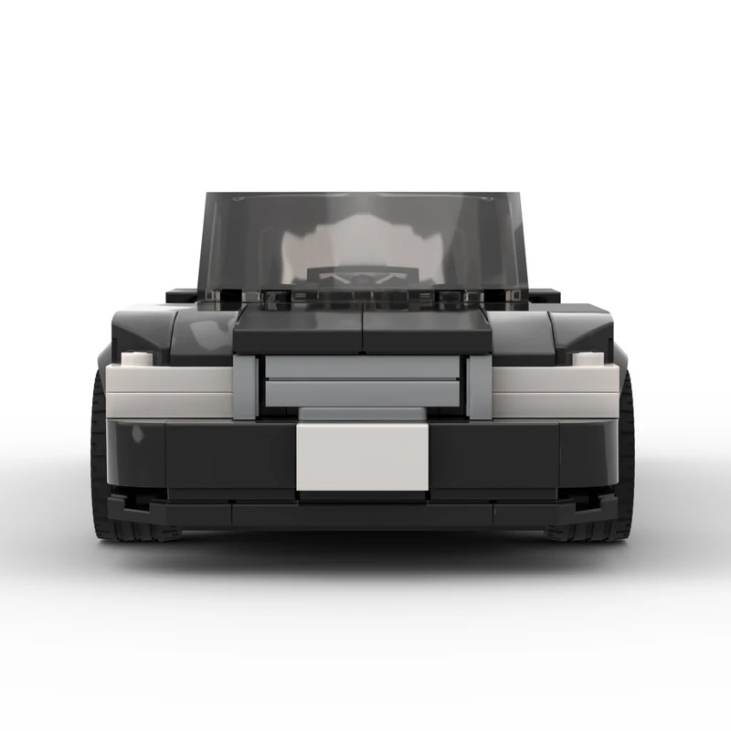 282 ชิ้น Moc Forder Crown Victoria Model Kit - การออกแบบแท็กซี่สไตล์ฟอร์เดสแท้, ของขวัญบล็อกตัวต่อวันเกิดที่ไม่ซ้ำกัน