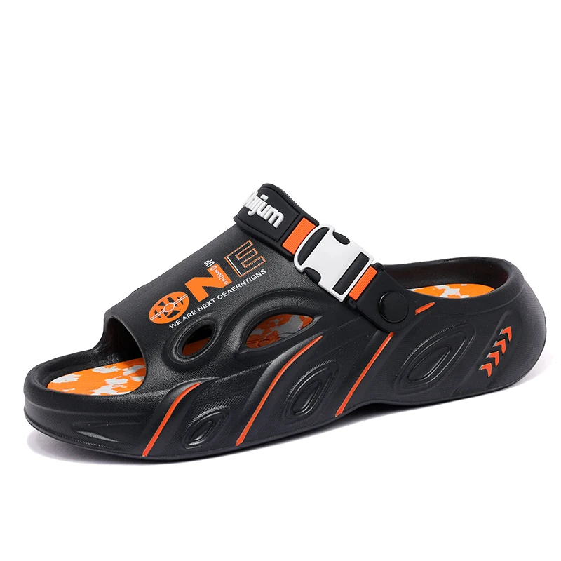 

Мужские модные сабо с бантом-бабочкой, летние, весенние, осенние пляжные сандалии, садовые туфли с перфорацией для студентов и девушек
