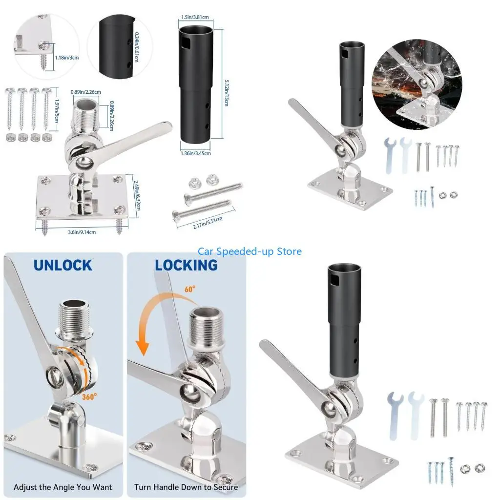 

X5XF Antenna Base Mount with Bolt for Starlink Satellite Dish V2 Mount Accessory