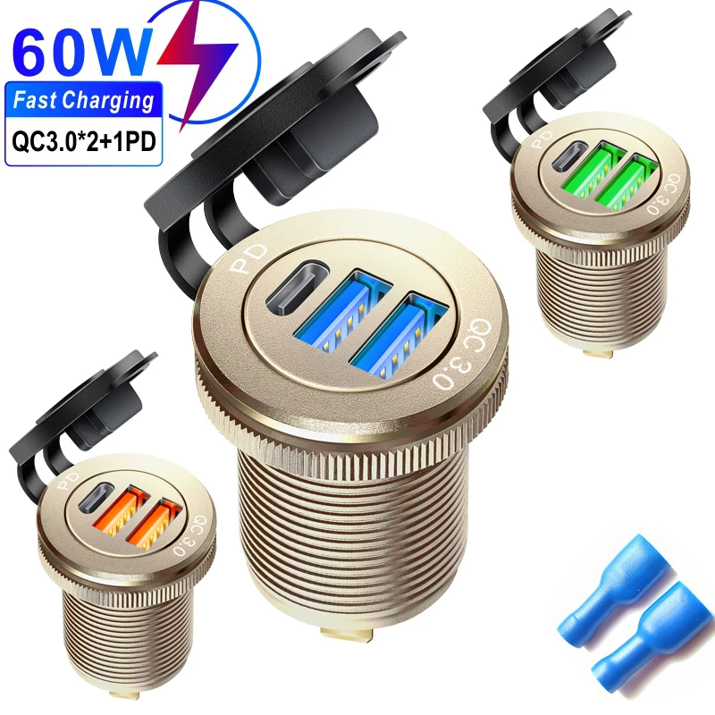 

Car charger socket accessories waterproof outlet for bmw e39 bmw f10 f20 f30 accessories 12v super fast charger for golf 5 6 7