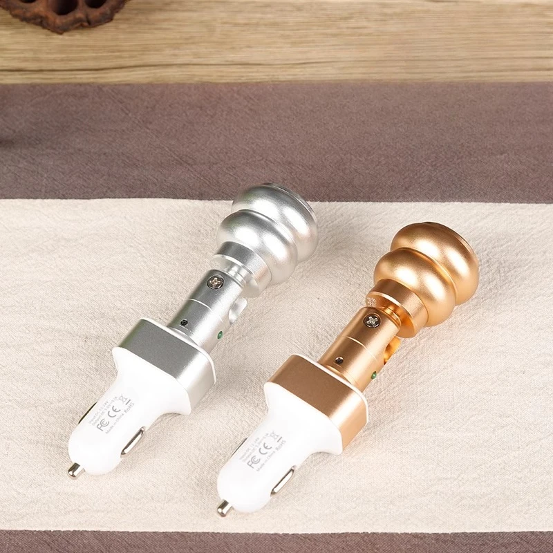 USB Car Electric Incense Burner Portable Zen Sandalwood Incense Burner Perfume Porta Incenso Aroma Oil Burner Fragrance Product