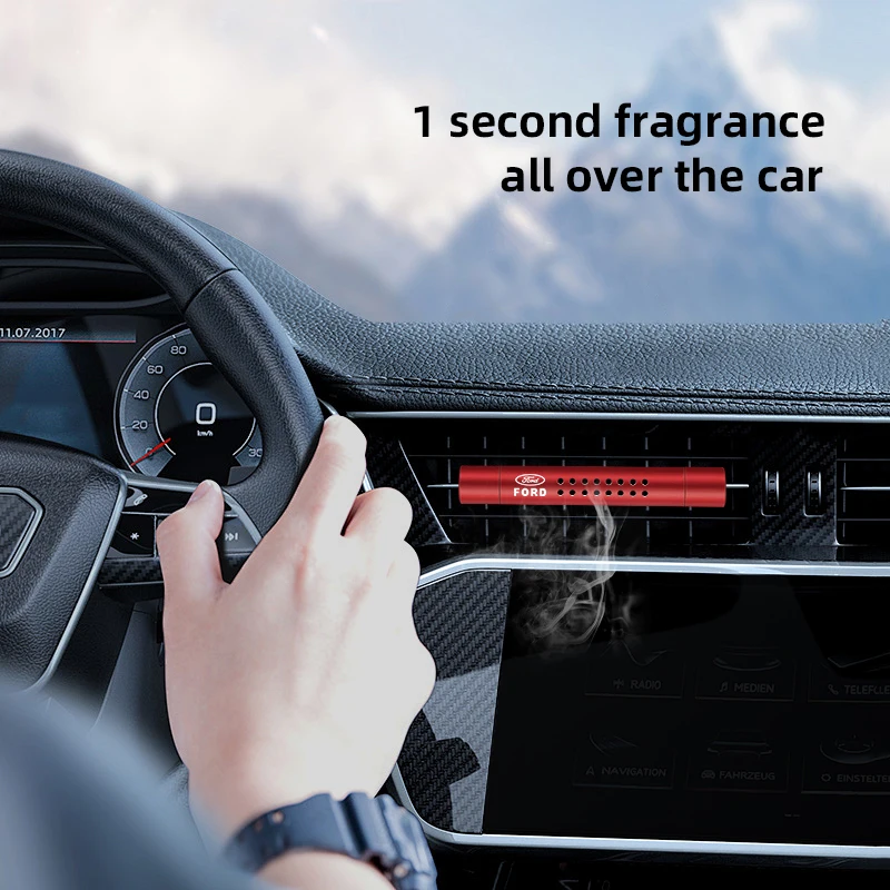 Car Fragrance Vent Scent Perfume Diffuser Aromatherapy For Ford Focus mk2 mk3 Fiesta mk7 Ranger Mondeo mk4 S-MAX Kuga Taurus