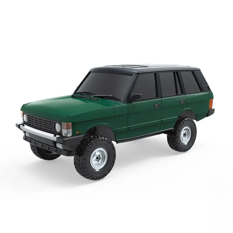 18401 Simulazione Fuoristrada Modello di auto Rc telecomandata 1/18 Veicolo da arrampicata a quattro ruote motrici, Regalo di compleanno per auto giocattolo per bambini.