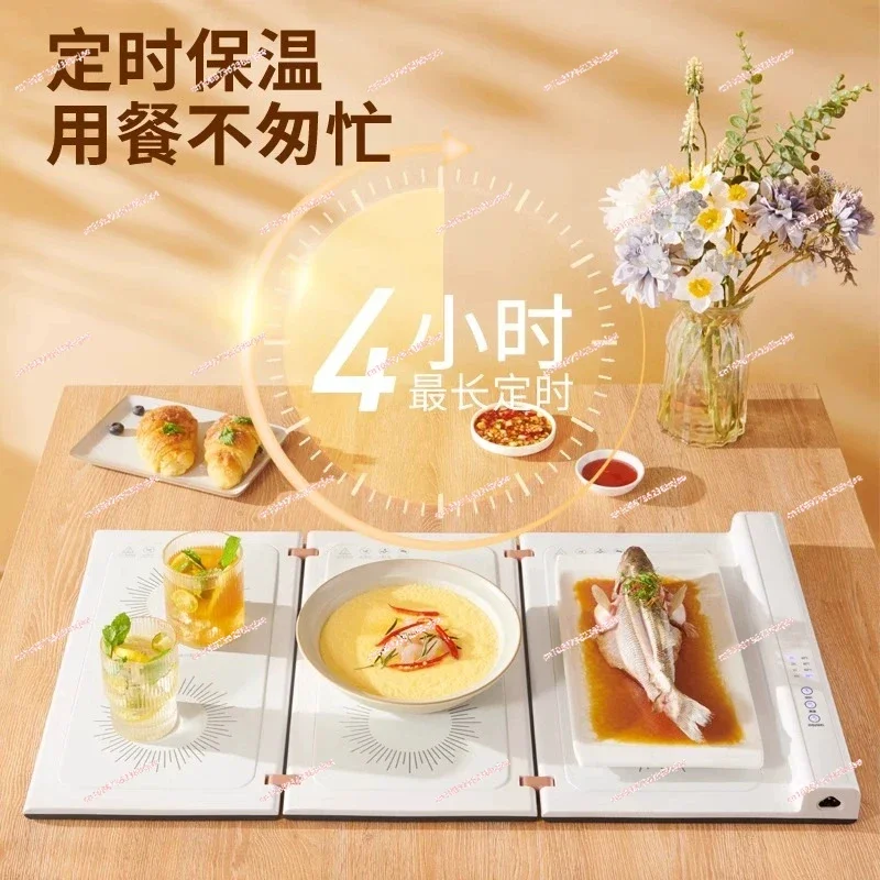 Folding partition hot cutting board meal insulation board multi-functional dining table hot dish artifact household heating