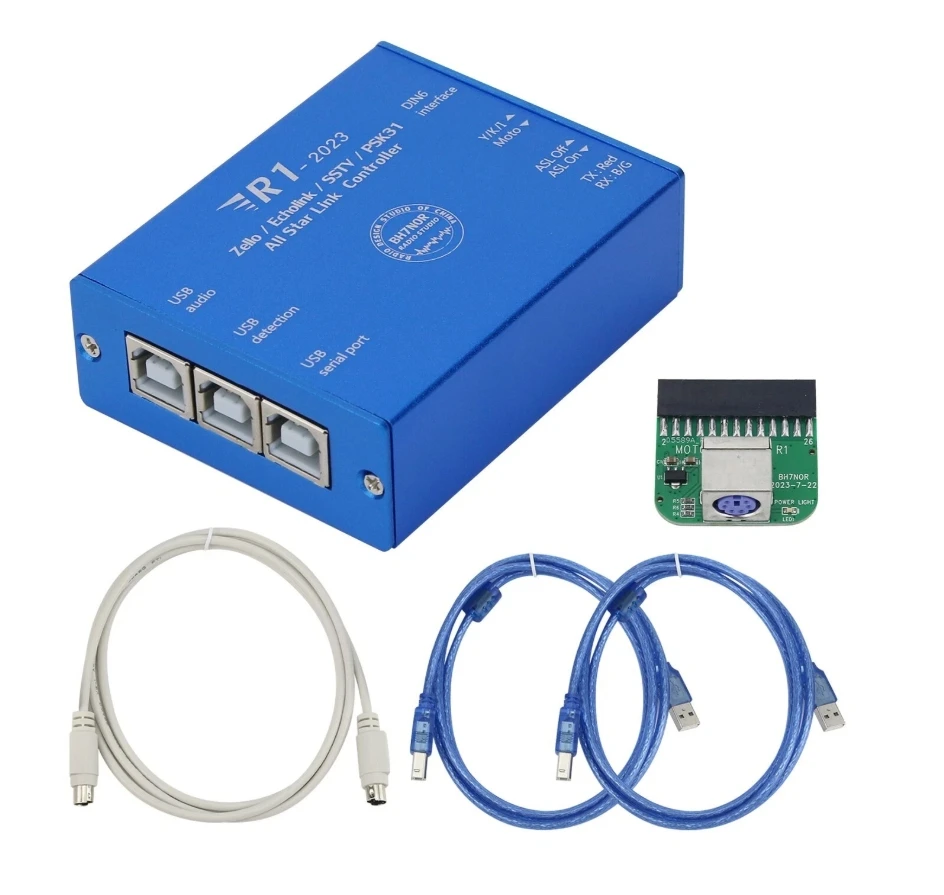 R1-2020 ASL-Echolink-zello-YY Panneau petvocale USB Carte son Version SSTV PSK31 AllStar Link Contrmatérielle