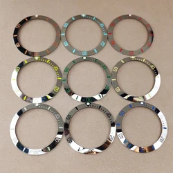 38mm Ceramics Bezel Insert Pasuje do Seiko SKX007 SKX009 SRPD Watch Case NH35 NH36 Movement Bezel Insert Ring Men Watch Repair Parts