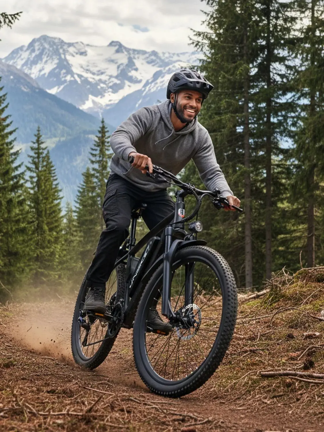 AliExpress Unibike Q7  Adult Electric Bicycle 250W Motor E-bike 36V10Ah Battery Electric Bike 26 Inch Tire E-Mountain Bike