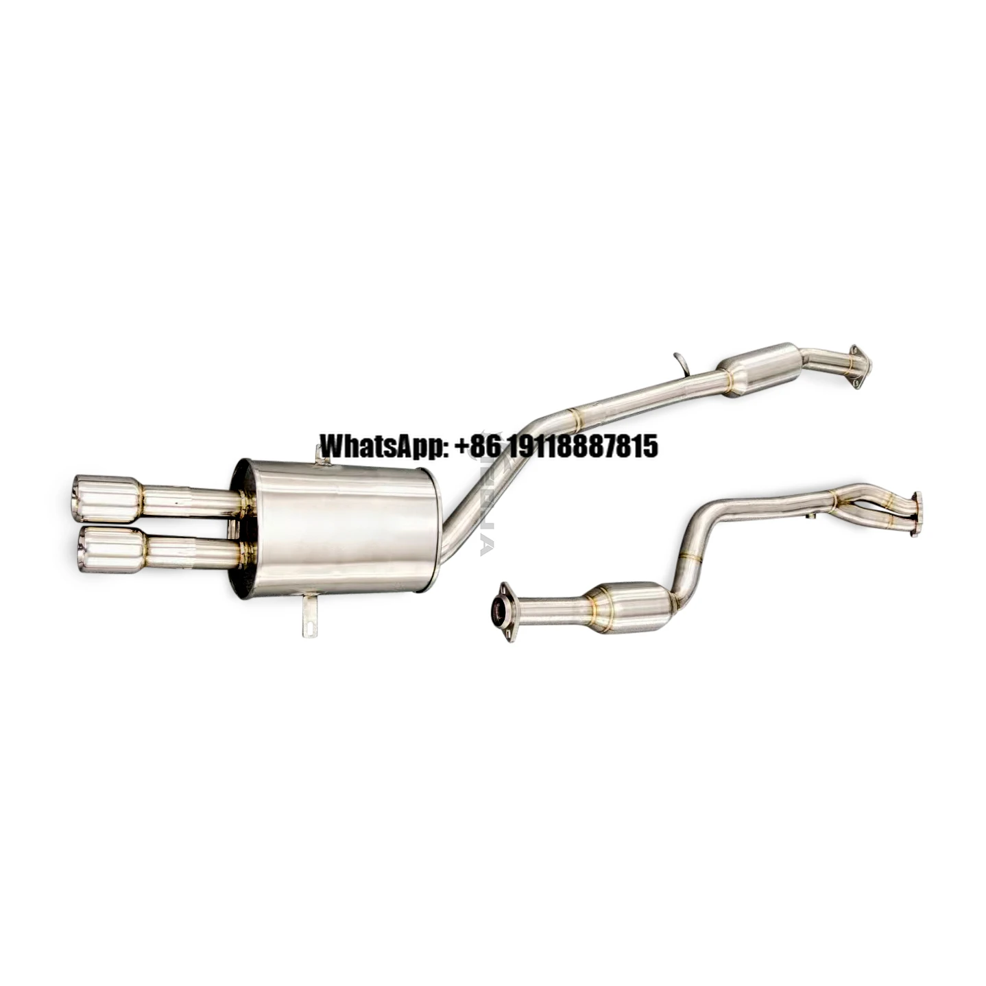 

Выхлопная система Cat-Back для BMW M3 E36 325i 328i 1992-1998, нержавеющая сталь, средняя труба, задняя секция, глушитель, модификация выхлопной системы