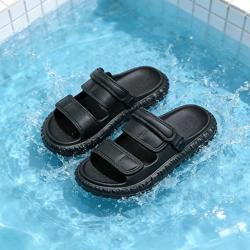 

Men's casual sandals summer soft-sole anti-slip comfort outdoor walking beach shoes fashion Joker youth dual-use sports sandals