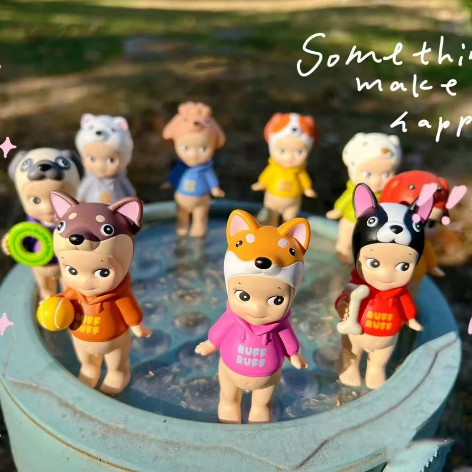 2026 Cute Dog Series Mini Figures, Kawaii Animal Head PVC Figurines, Blind Box Collectible Toys view 6