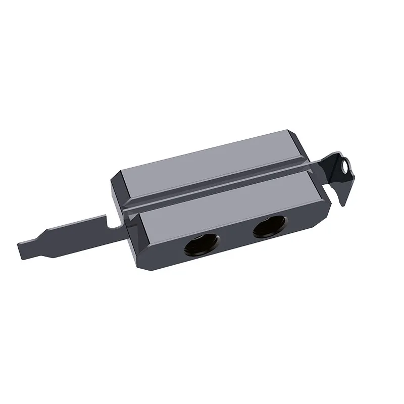 Baffle External Water Cooling Module with Through Plate Connector