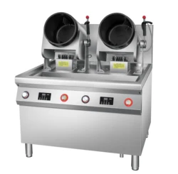 Dual Heads Single Head LNG LPG 110V/ 220V Automated Cooking Equipment Automatic Cooking Robot Gas Kitchen Machines