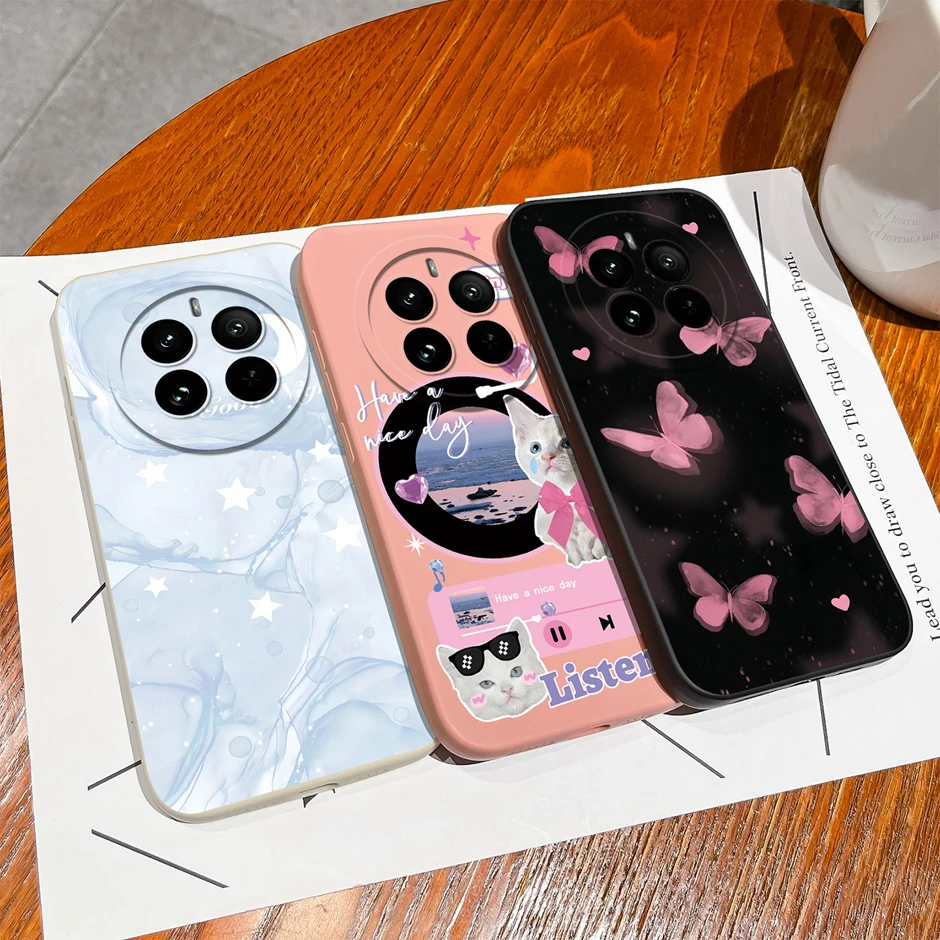 New Design Cases For Realme 12 Pro Plus 4G 5G Pretty Butterfly Silicone Cover For Realme12 4G Bumper Realme12Pro Plus 5G Fundas