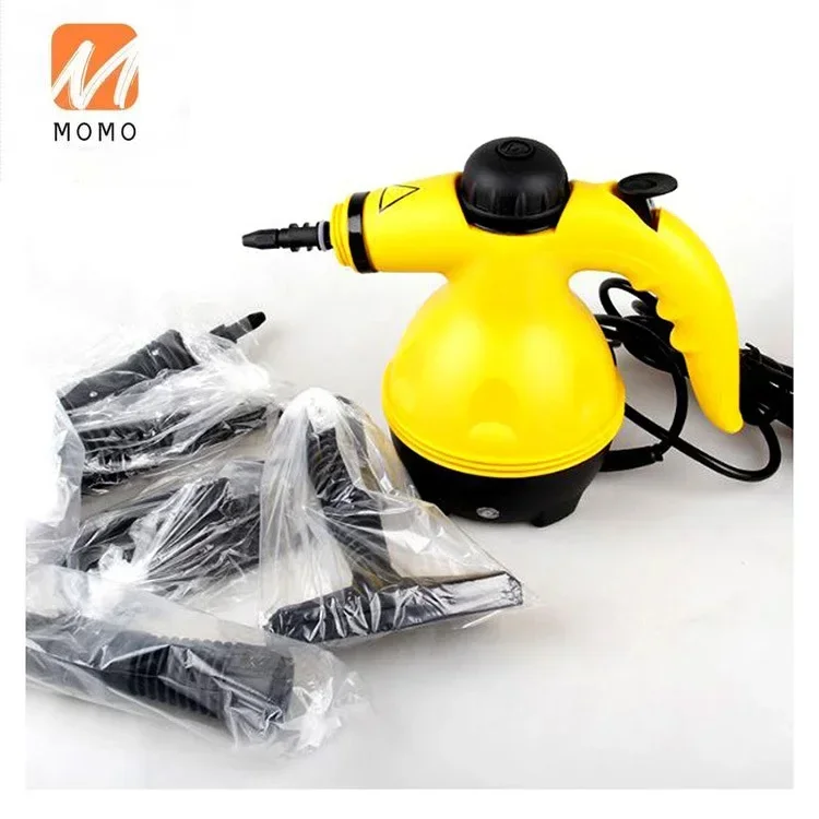 For Multi-Purpose Handheld Pressurized Steam Cleaner With with 9-Piece Accessories For Upholstery Carpet Toilet Grout and Car