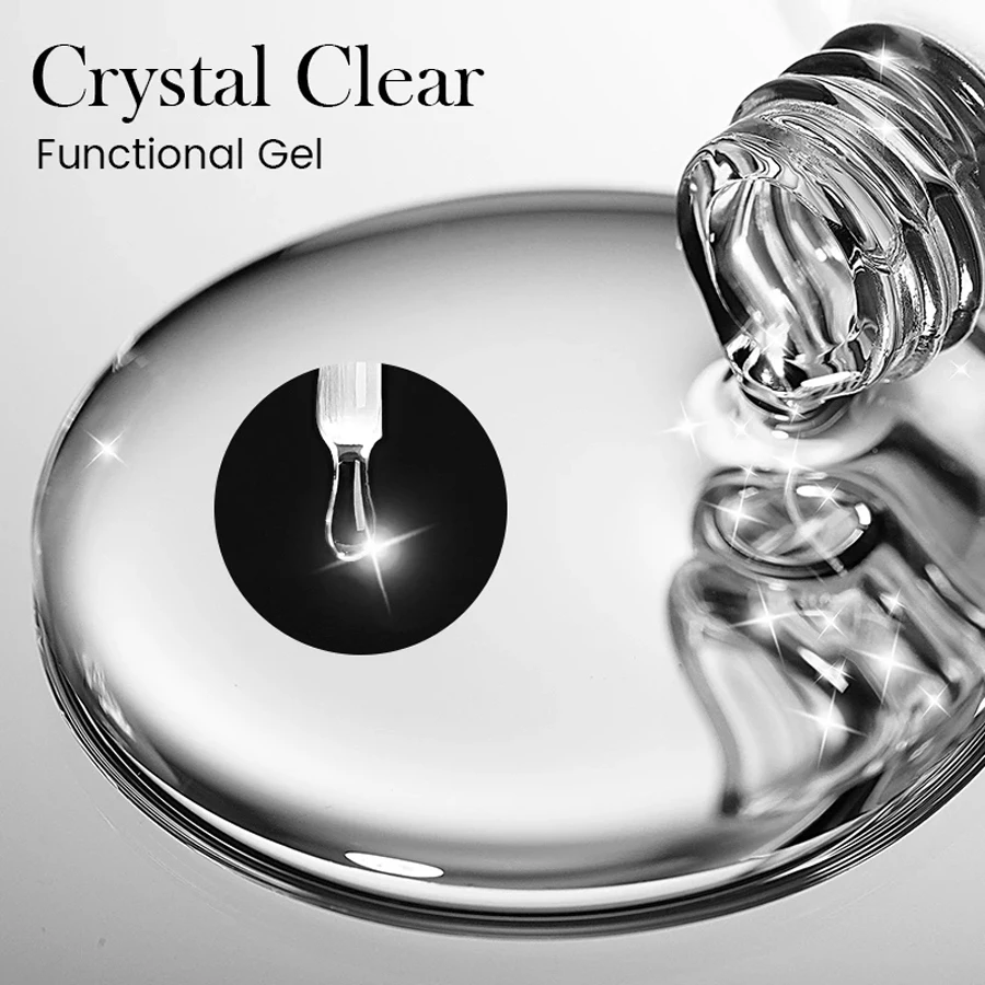 1/2pcs Base Coat Top Coat And Reinforcement For Nails,Long Lasting Clear Rubber Coat LED UV Strengthen Nails High Top Finish Gel