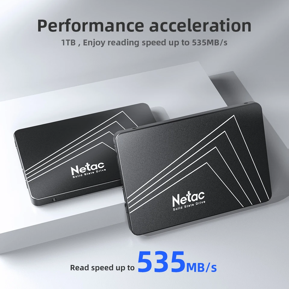 Netac SSD SATAIII Hard Drive 2.5'' SATA3.0 2tb 1tb 512gb 256gb