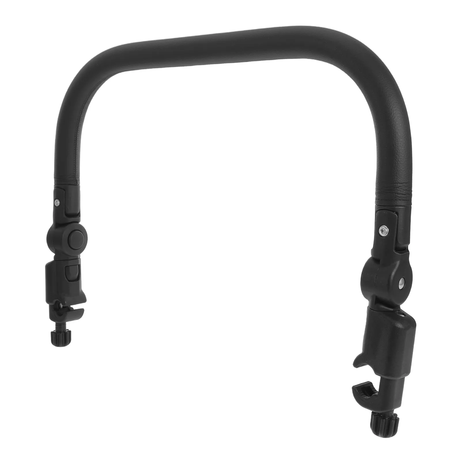 Adjustable Stroller Bumper Handlebar Baby Pram Armrest Crossbar Single-Sided Opening Foldable Without Removing Toddler Anti-Drop
