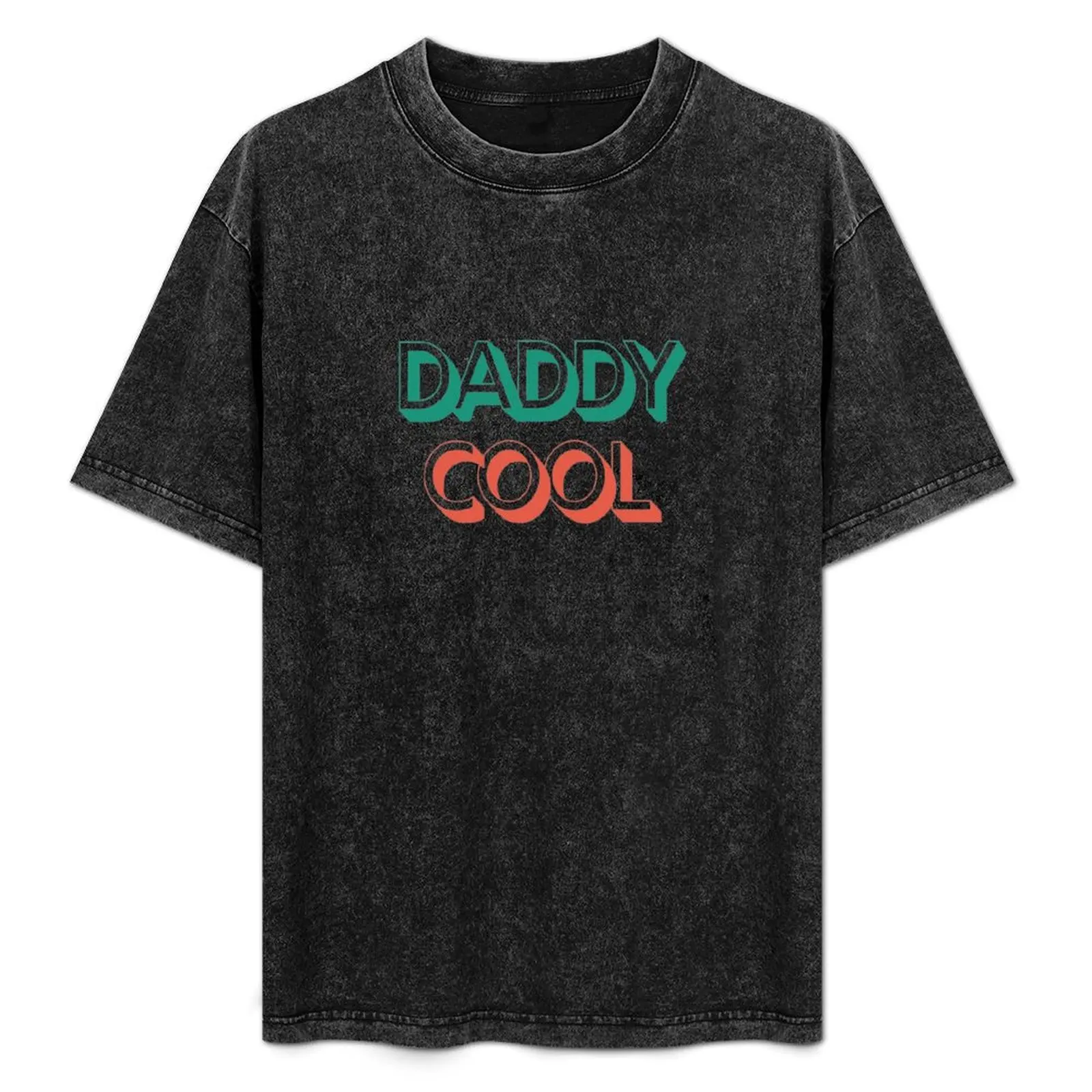 

Daddy Cool Retro Style Father's Day Gift T-Shirt Outdoor Work Short Sleeve Top
