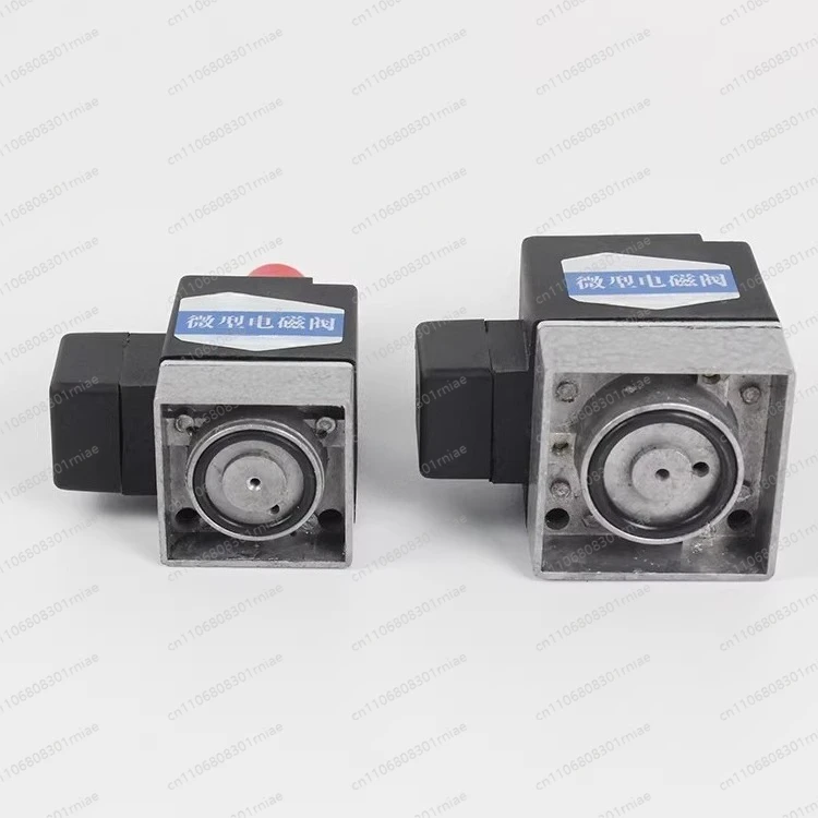 3/2 Way Mini Solenoid Valve With Manual Override Pneumatic Air Solenoid Valve
