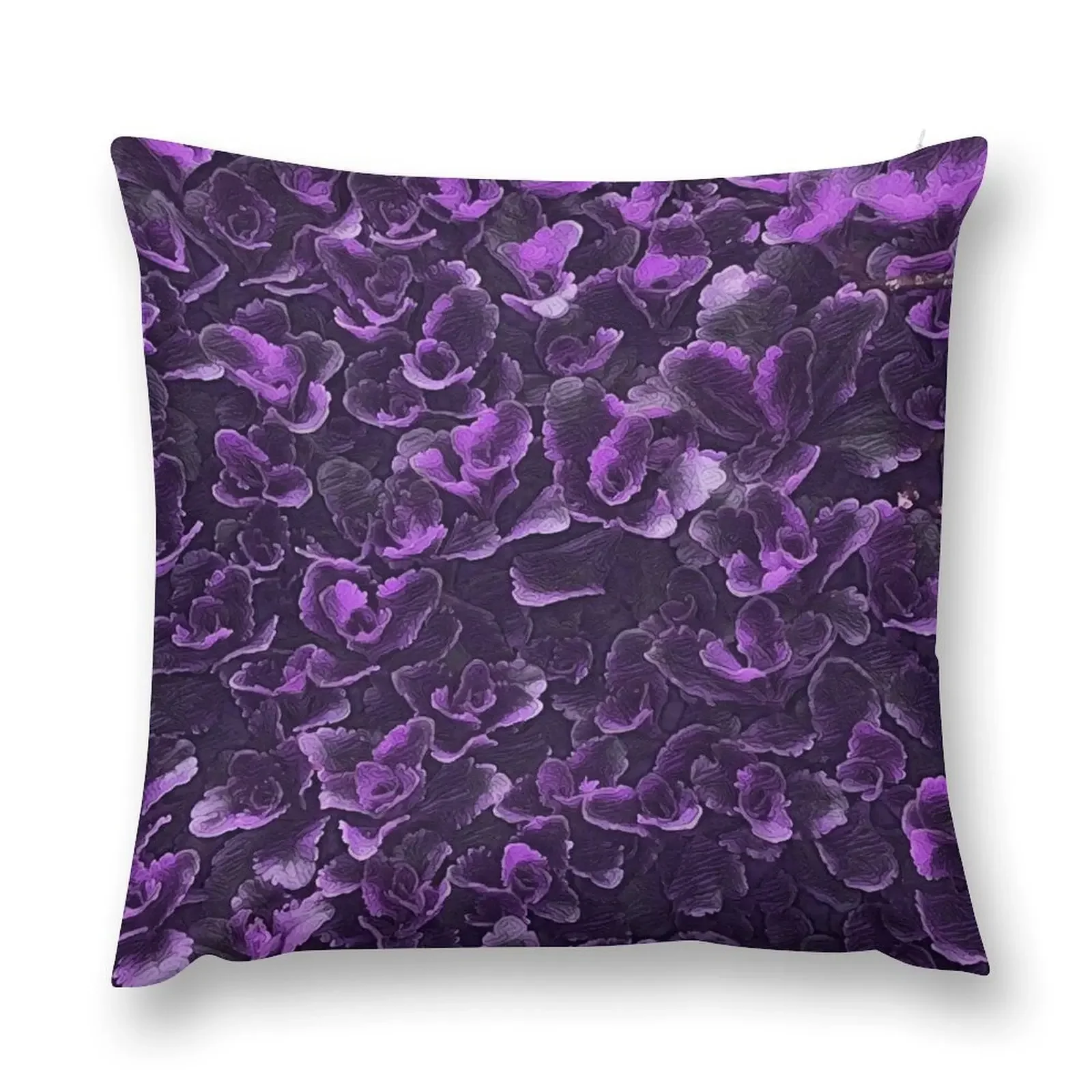 

Phedimus Dark Purple Throw Pillow Custom Cushion Cushions For Sofa pillow