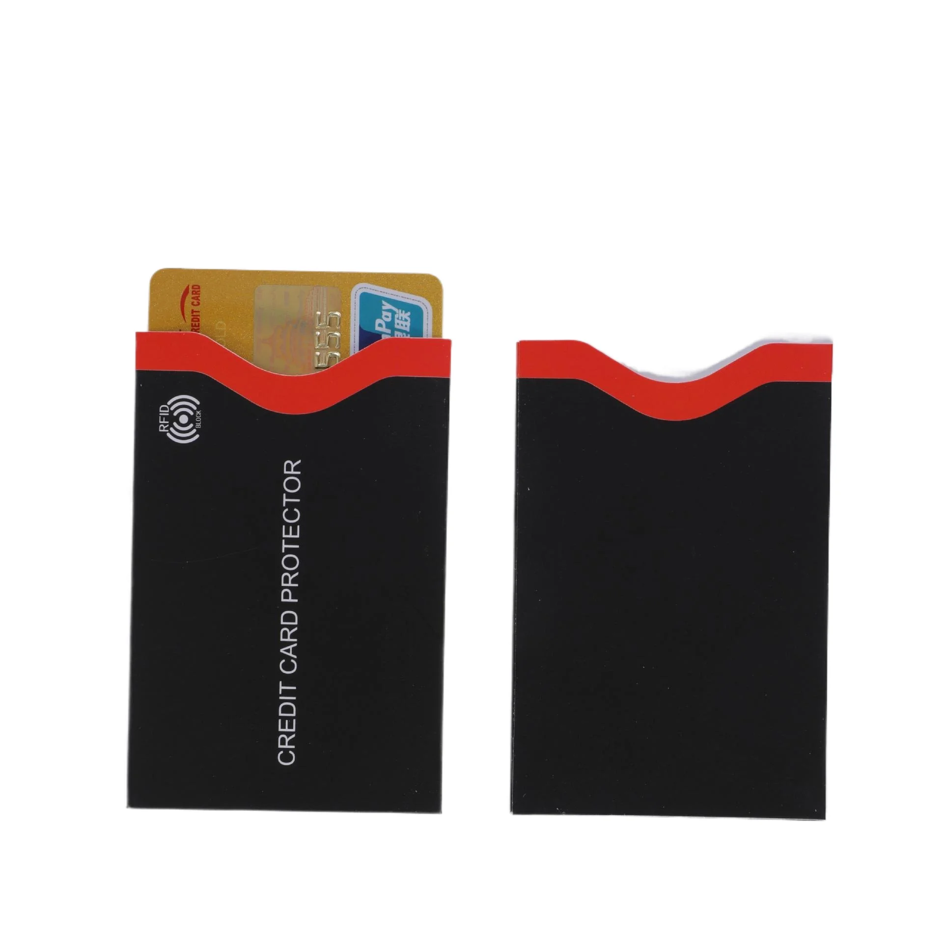 10Pcs RFID Blocking Card Holder Sleeve Aluminum Foil Anti Theft Bank Credit Card Protector Case Secure Storage
