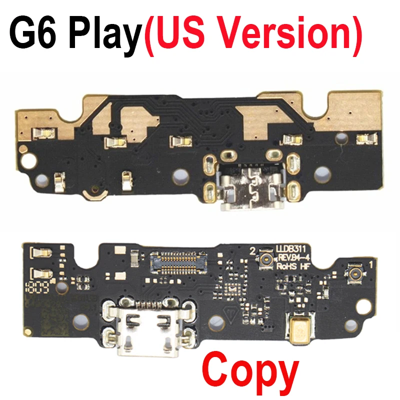 Original Charge Board Loading Dock Port Connector Flex Cable For Motorola Moto G6 Play XT1922 E5 XT1944 USB Charging Replacement