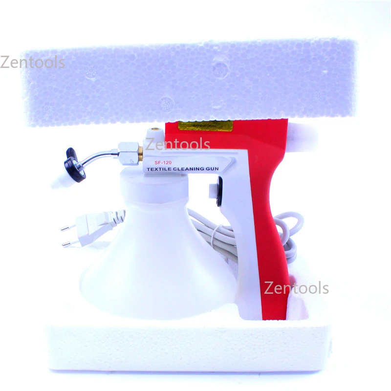 عالية الجودة SF-120 الكوع بندقية رذاذ لإزالة التلوث النسيج الكوع رذاذ تنظيف بندقية رذاذ كهربائية تنظيف