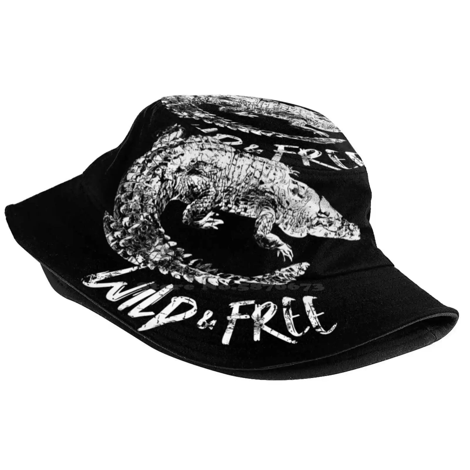 Crocodile Reptile Sun Cap Fisherman Hat Bucket Hats Crocodile Alligator Reptile Amphibians Ideas Birthday Lizard Biology Caiman