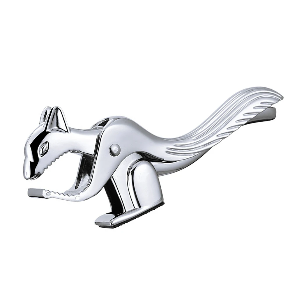 

Ручной крекер для орехов с ручкой, нержавеющий прочный открывалка, нескользящий зажим для ореха, кухонные растрескивающиеся аксессуары для дома