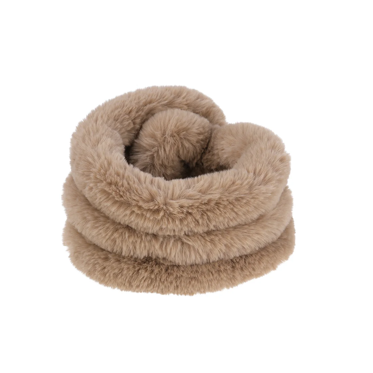 

Imitation Rabbit Scarf Blanket for Women Neck Scarves Ladies Collar Winter Faux
