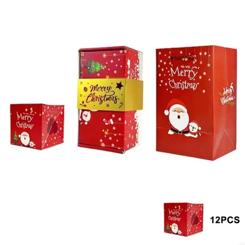 

Celebratory Burst Up Present Box Recyclable Substance Holiday Deck Creative Family Activity Project C5AD