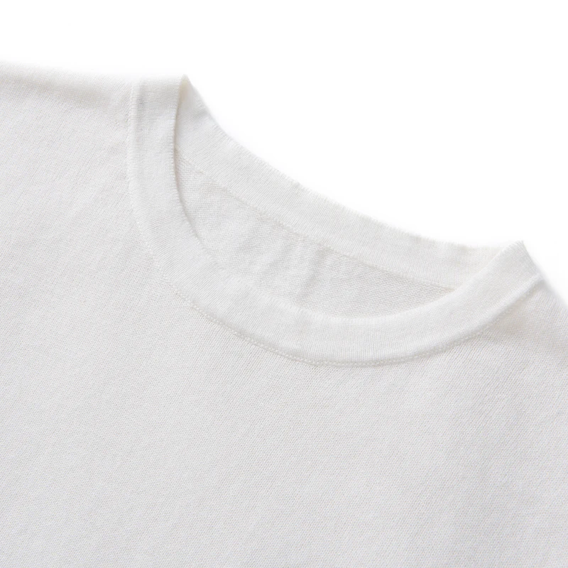 100% Pure Cotton Short Sleeved Women's Round Neck Pullover Vest Fashion Korean Version Dog Embroidery Top Summer Thin T-shirt