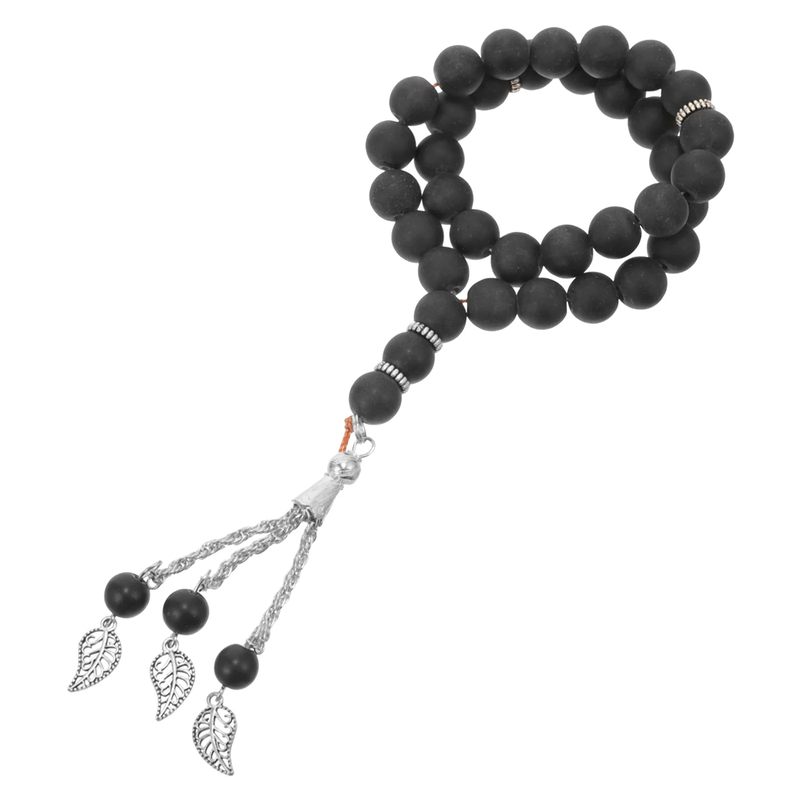 

Elegant Glass Prayer Beads with Perfect for Piety Expression Daily Decoration Muslim Supplies Gift
