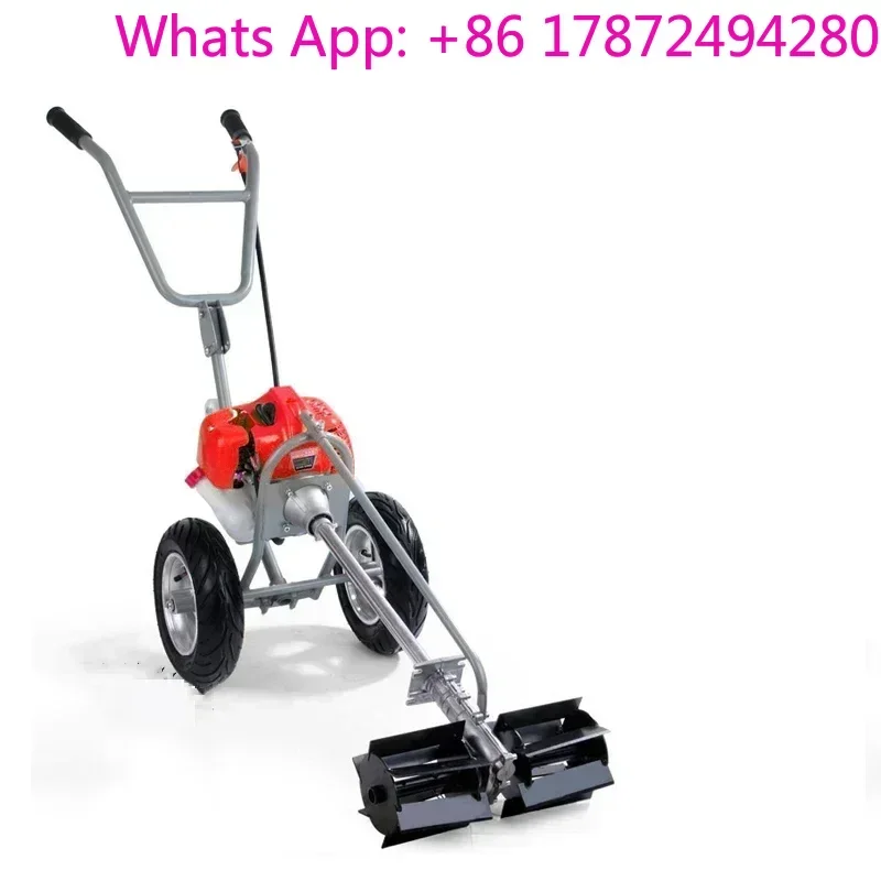 Hand Push Farm Equipment Portable 4-Stroke Multifunctional Soil Loosening Land Reclamation Device