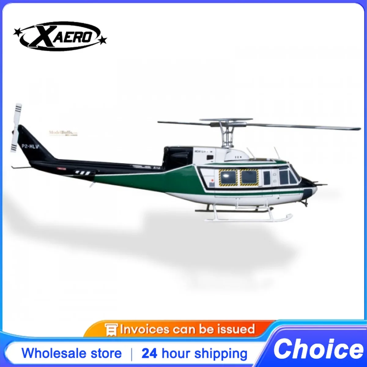 ROBAN 600 Size B212 Civil Scale Helicopter Fuselage Fiberglass Body Shell for 600 Size Helicopters