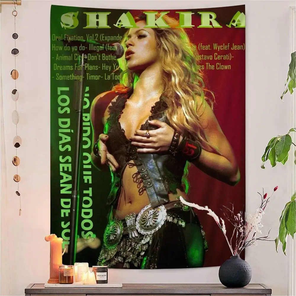 

S-SHAKIRA Chart Tapestry Home Decoration hippie bohemian decoration divination Wall Hanging Home Decor
