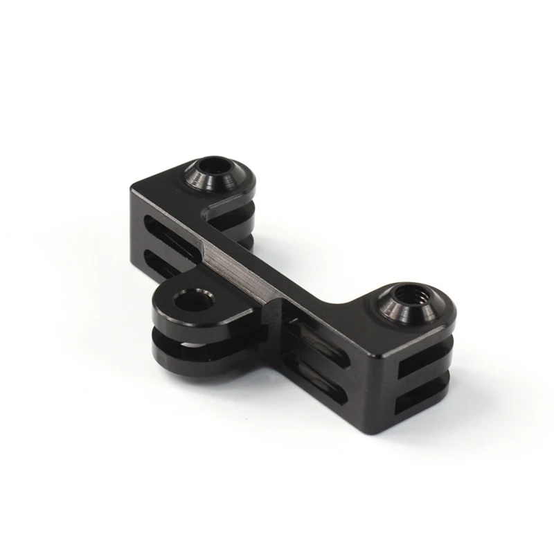 Soporte de montaje doble, soporte para trípode, adaptador de montaje con mango para cámara de acción Gopro Hero 11 10 9 para cámara de acción DJI Osmo