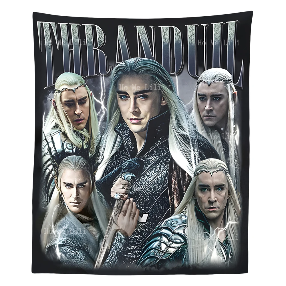 Thranduil Movie Character Vintage Classic Retro Tapestry Wall Hanging For Bedroom Living Room Modern Fashion Design Tapestries