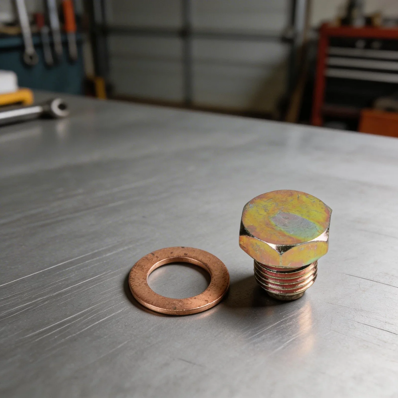 For M14 X 1 5mm Magnetic Oil Sump Drain With Washer For BT 1100 Motorcycle Engine Protection And Metal Particle Capture