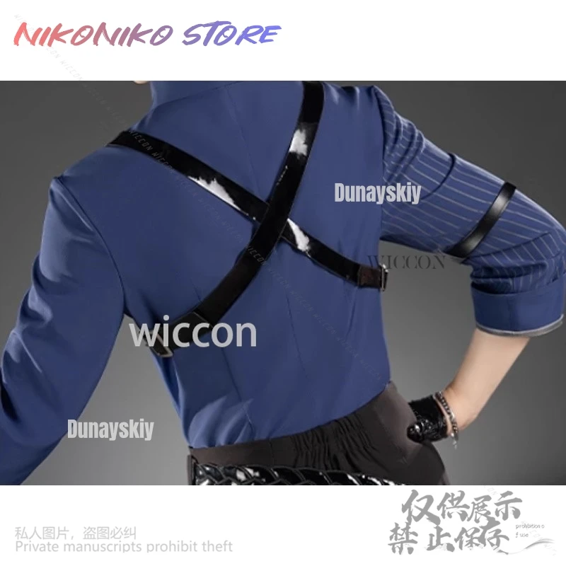 هوغو كوسبريف ZZZ لعبة Zenless منطقة صفر زي وسيم مصاص دماء موحدة معطف الدعائم الباروكات جيراي كي رجل امرأة بنات كوسفخ